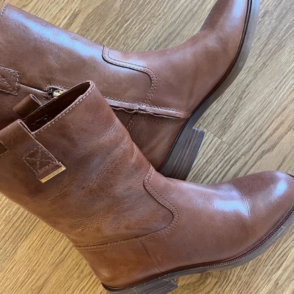 Vince Camuto Brown Booties